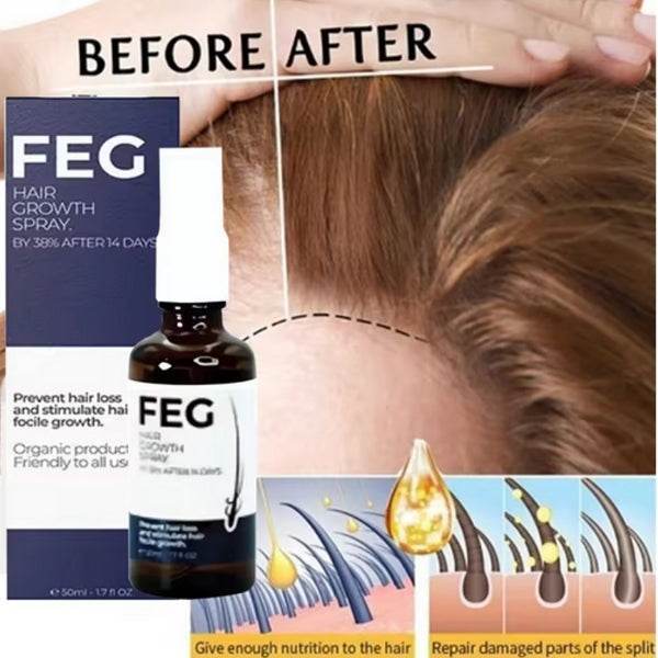 FEG Herbal Hair Oil – Boost Growth & Reduce Hair Fall - Gadget Spark