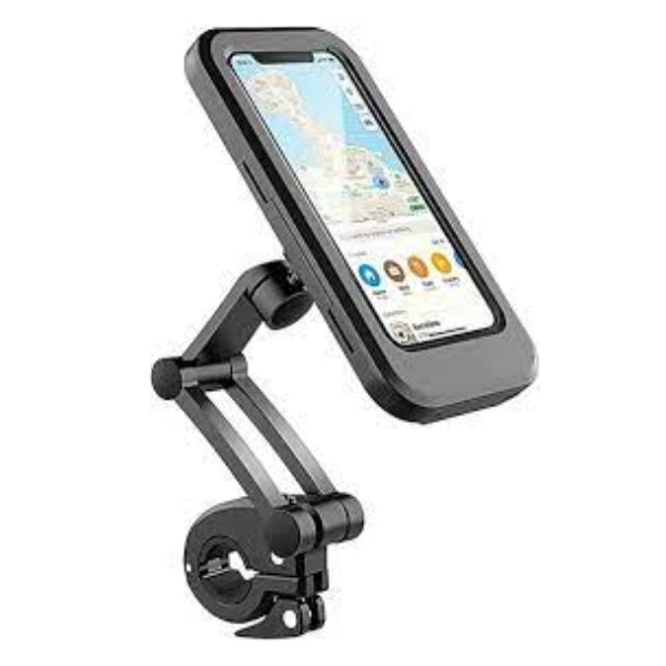 Rainproof Motorcycle Phone Holder – Universal Waterproof Bike Mount