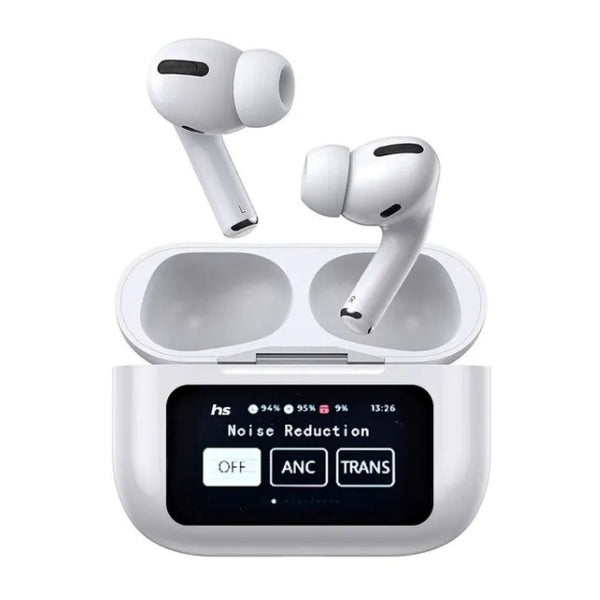 A9 Pro Digital Display Case Airpods / Anc/enc Touch Screen Wireless Earbuds