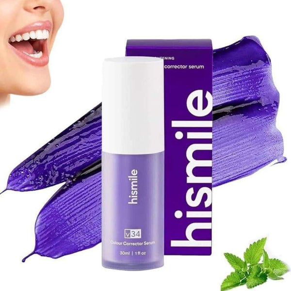 "Hismile V34 Toothpaste – The Secret to a Whiter, Brighter Smile! 😁✨