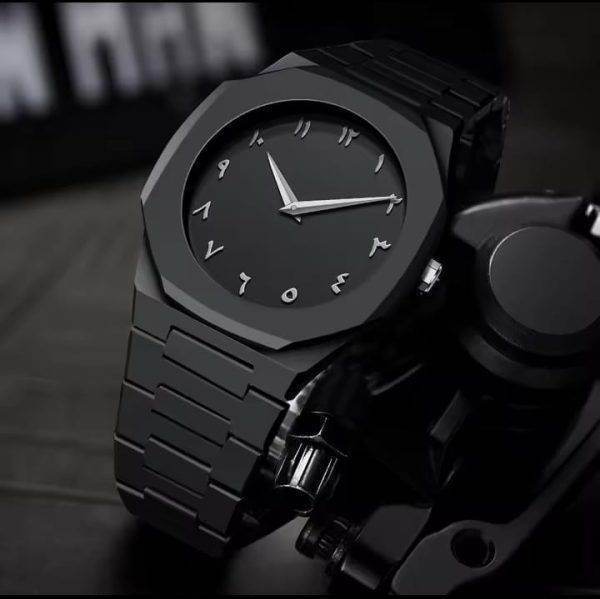 Black Arabic Aura Watch - Gadget Spark