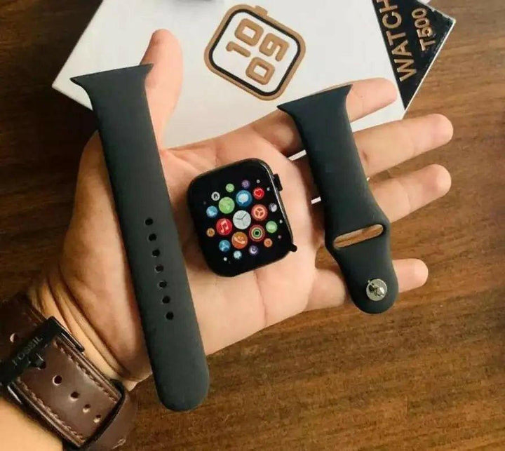 Gadget Spark T500 Smart Watch: Affordable Smartwatches with Style - Gadget sparkT500 Smart Watch in Black with Stylish Bands, perfect for affordable smartwatches with styleT500 Smart WatchGadget sparkGadget spark