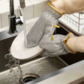 High - Quality Aluminum Wire Mesh Kitchen Cleaning Gloves - GADGET SPARK