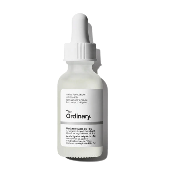 The Ordinary Hyaluronic Acid Serum 2 Percent plus B5 as the best serum for oily skin